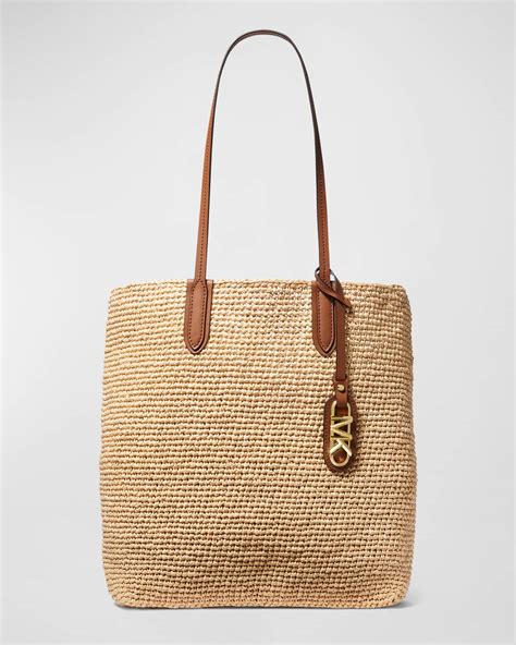 michael kors straw bags on sale|michael kors straw tote bag.